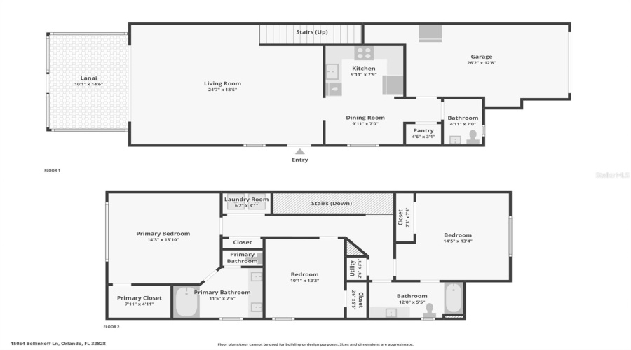 Orlando, Florida 32828, 3 Bedroom Bedrooms, ,2 Bathroombathrooms,Residential,For Sale,Bellinkoff,0,Mfro6396700