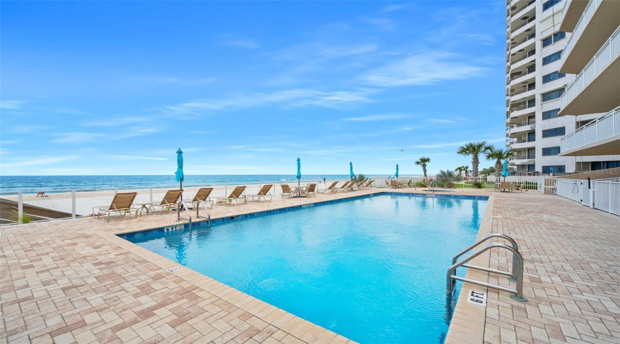 Heated Pool Overlooking Ocean