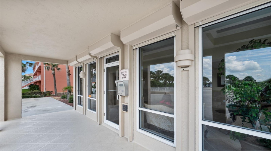 Secure Front Entrance