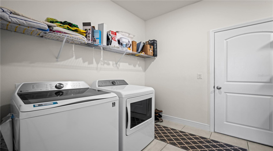 Generous Laundry Room