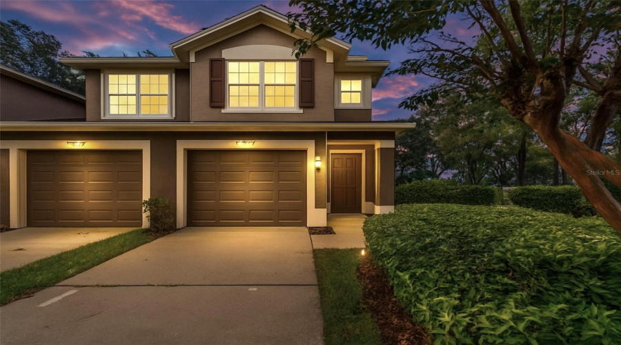 Night Time Front View