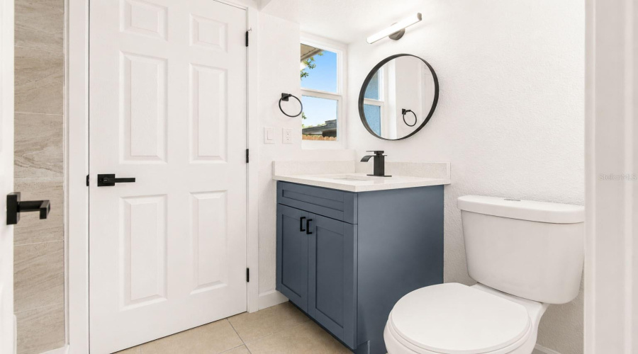 Updated Bathroom With Modern Finishes