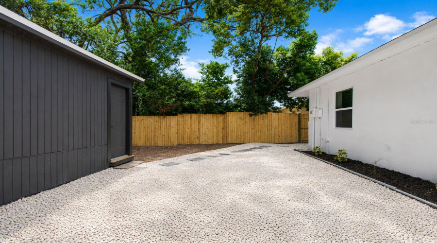 Private Backyard