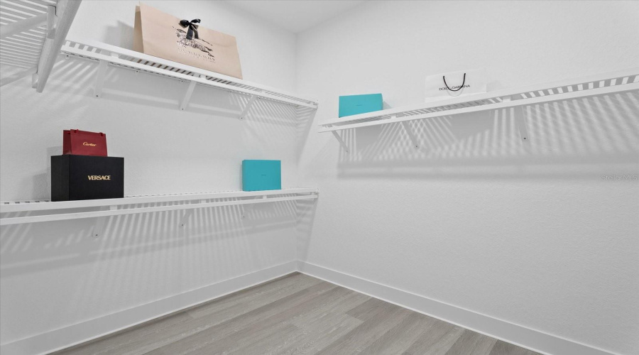 Primary Walk-In Closet