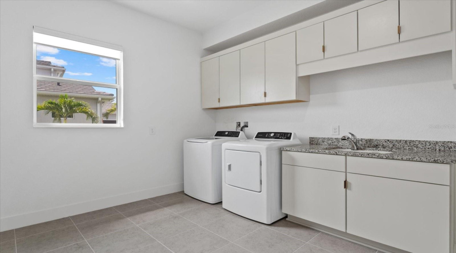 Spacious Laundry Room