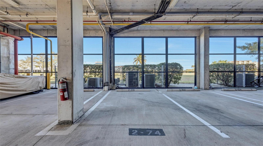 Deeded Under Building Parking Space. Property Also Has Climate Controlled Storage Area.
