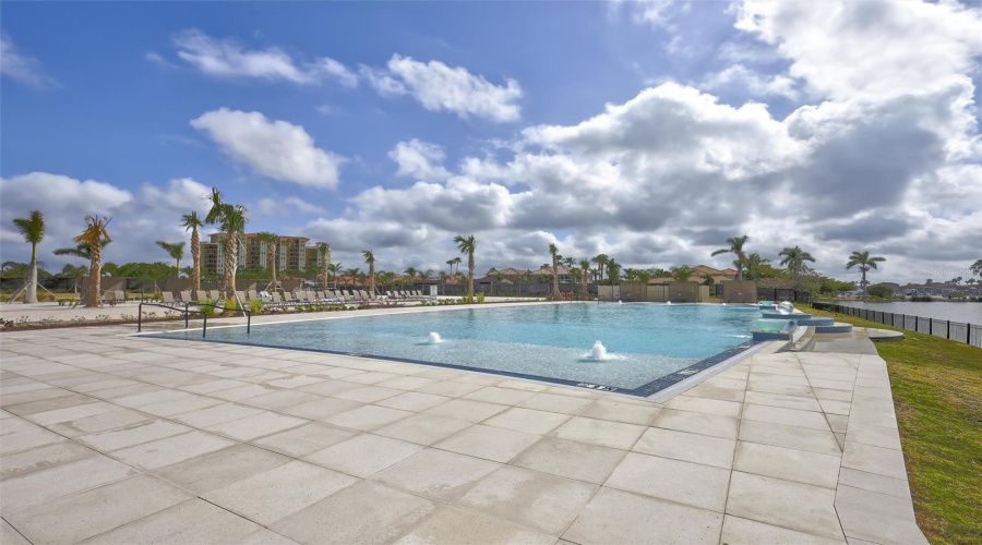 Beach Club Soaking Infinity Pool