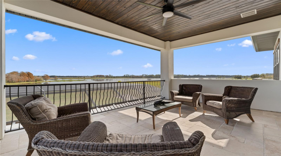 Upstairs Balcony