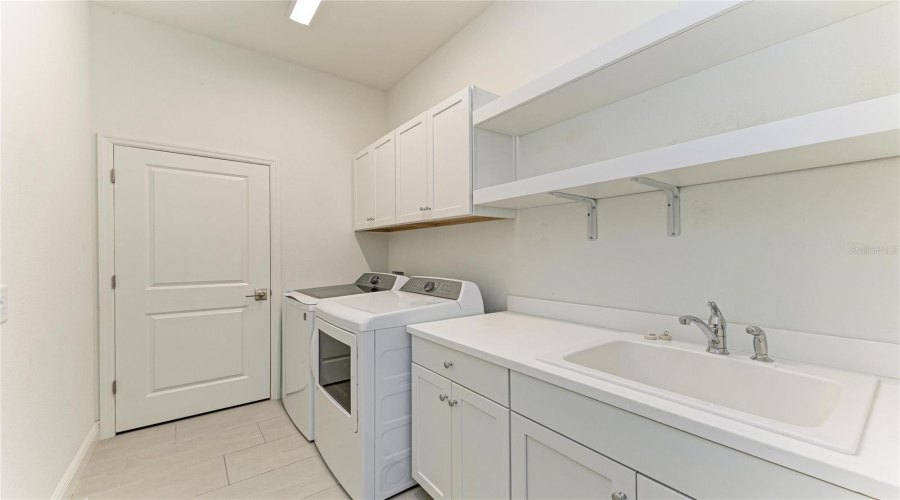 Inside Laundry Room
