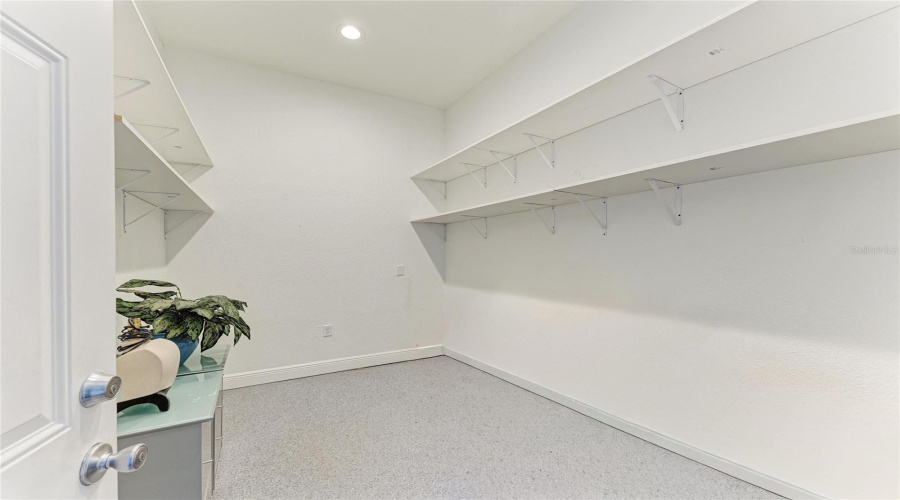 Extra Storage Room In Garage