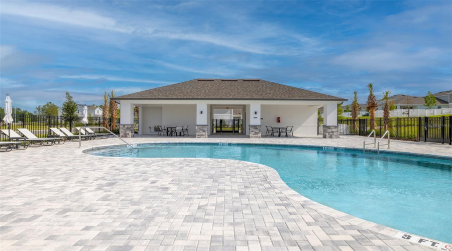 Community Pool &Amp; Cabana