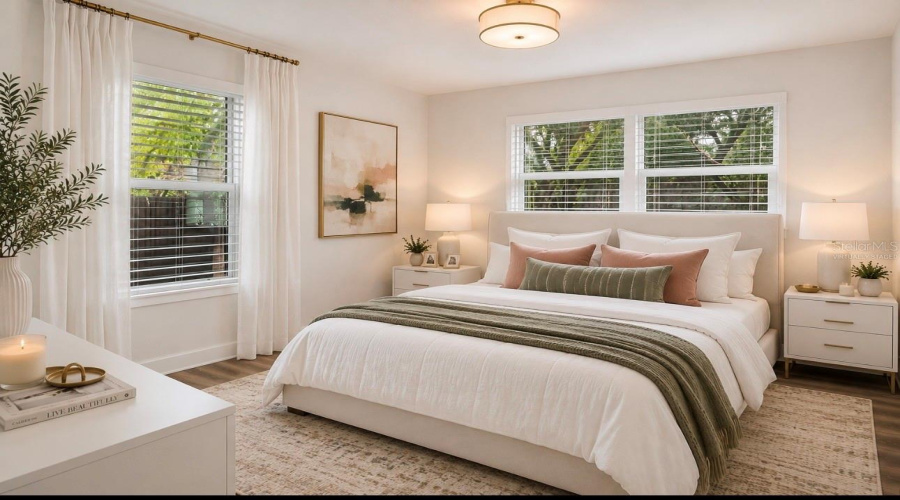 Virtually Staged Bedroom 2