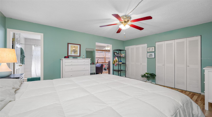 Primary Bedroom With Large Closet