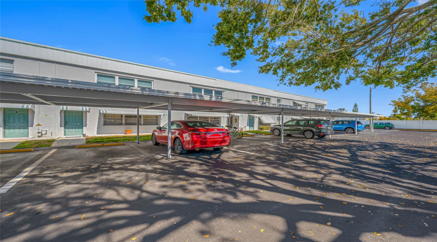 Covered Carport Parking