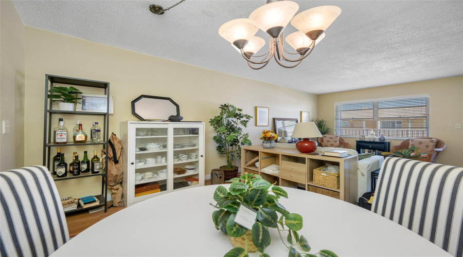 Dining Area Connected To Living Room