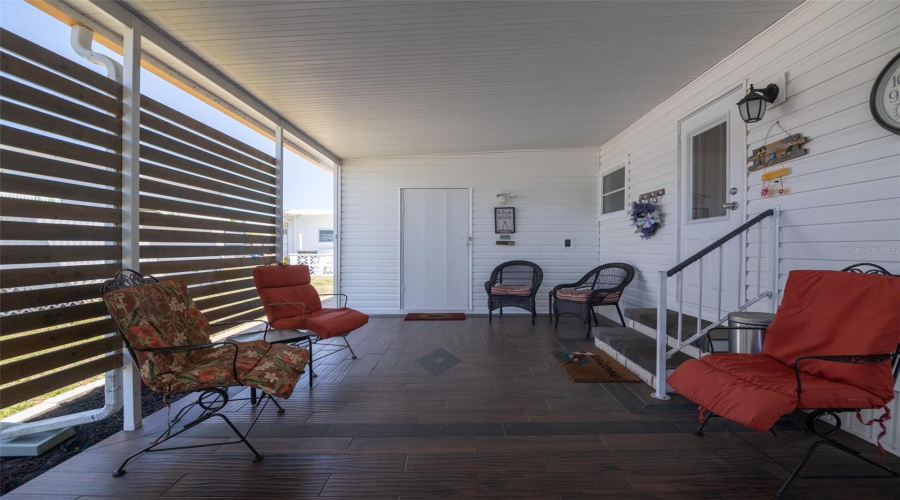 Updated Patio Area