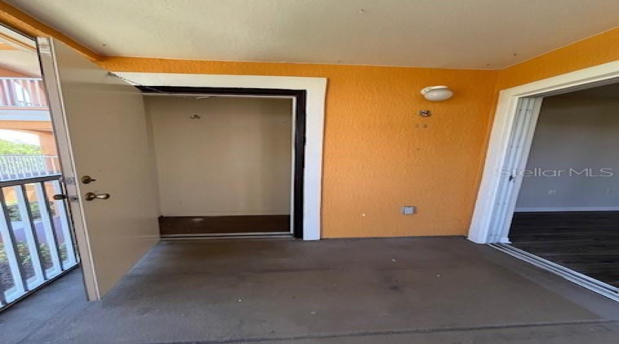 Storage Closet On Patio