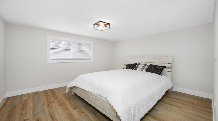 Primary Bedroom With Large Closet.