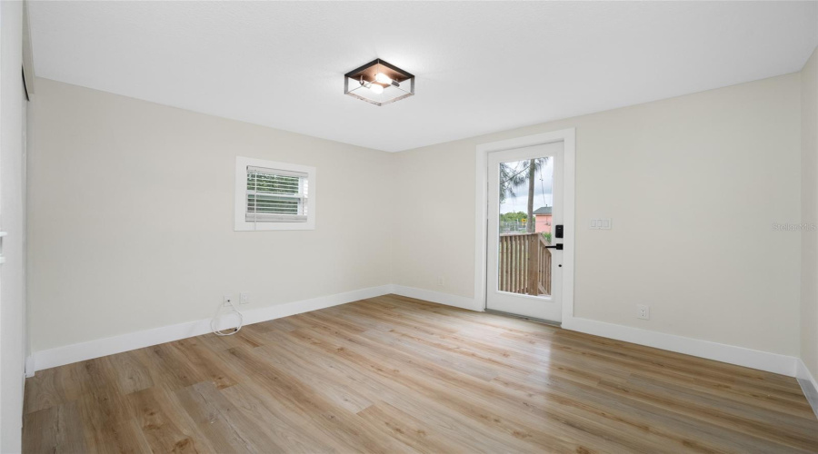 3Rd Bedroom, Office/Den With Access To The Backyard.