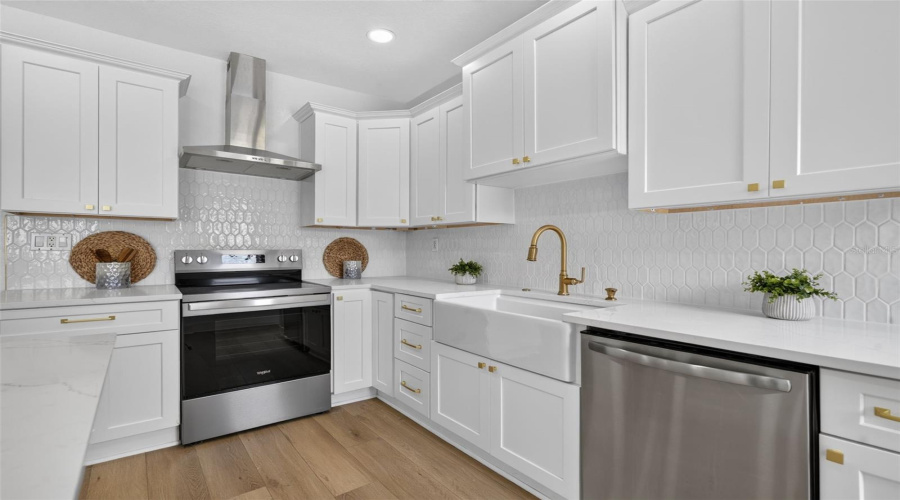 New Stainless Steel Appliances Installed With Kitchen Update