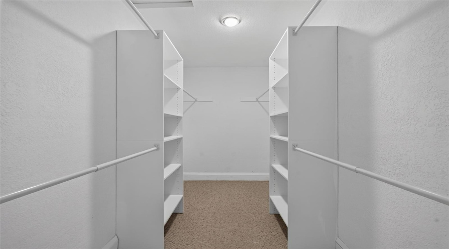 Awesome Walk-In Primary Closet!