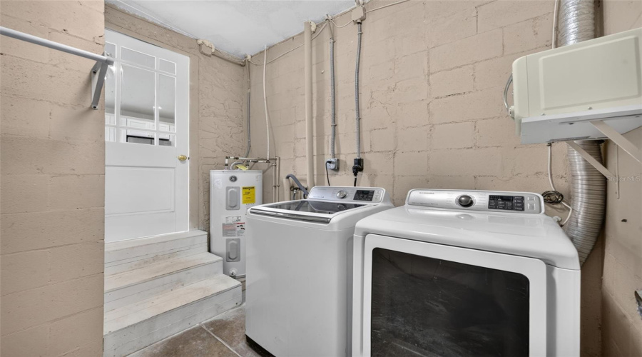 Washer &Amp; Dryer Convey With The Home!