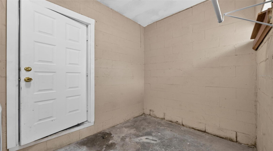 Newly Installed Ceiling In Laundry Room/ Mudroom Space Off Garage