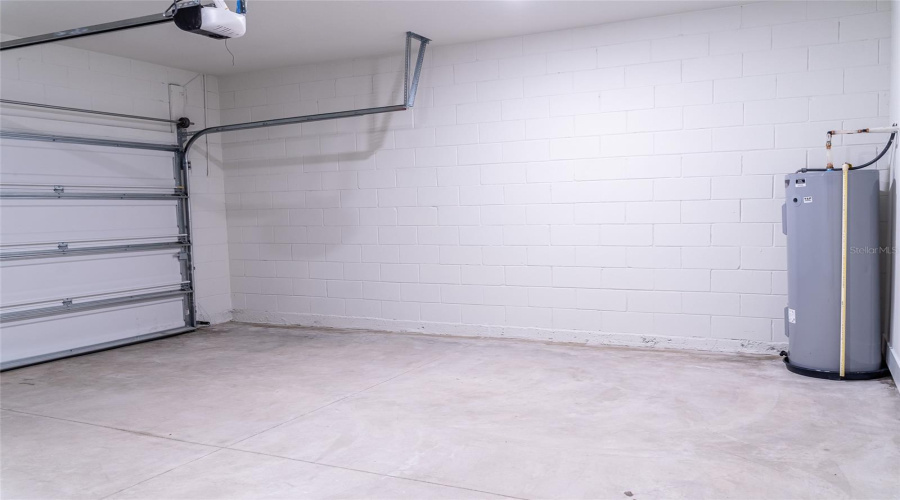 Electric Water Heater In The Garage