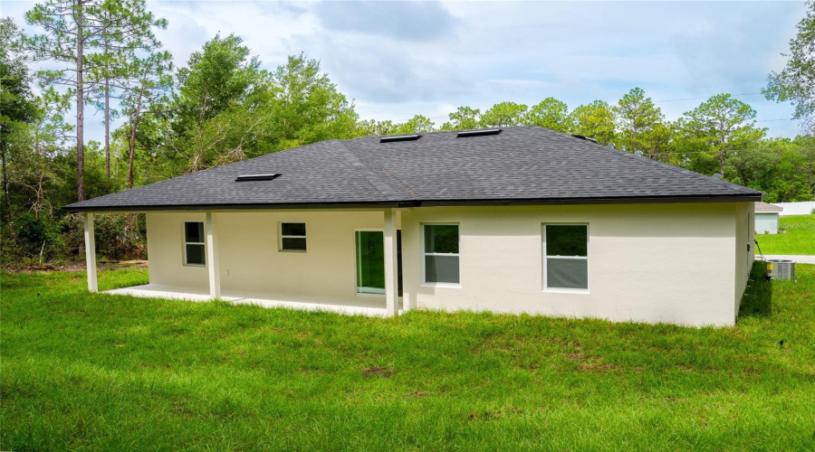 Rear Covered Lanai