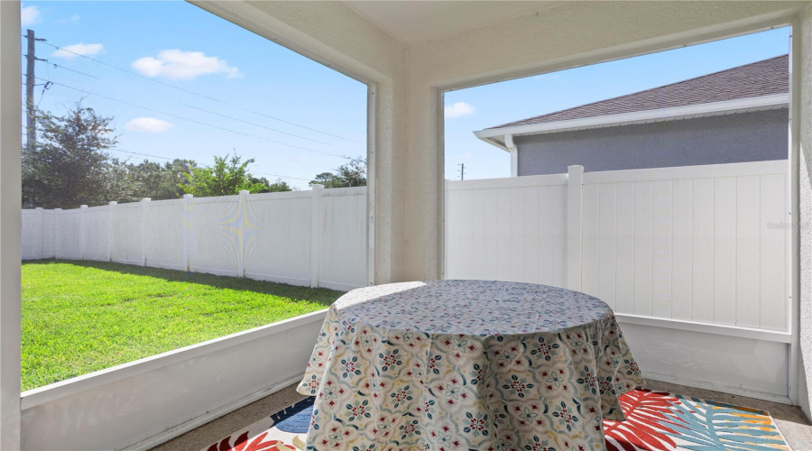 Back Patio