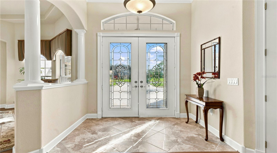 Foyer/Grand Entrance Double Doors