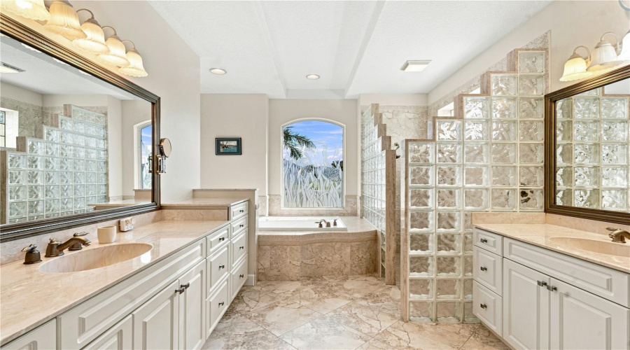 Primary Bathroom Bathtub/Separate Walk-In Shower