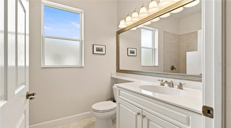 Walk-In Shower With Tile Bathroom #One