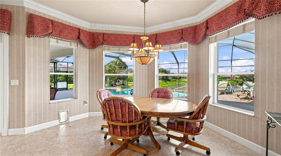 Breakfast Nook With Lake View