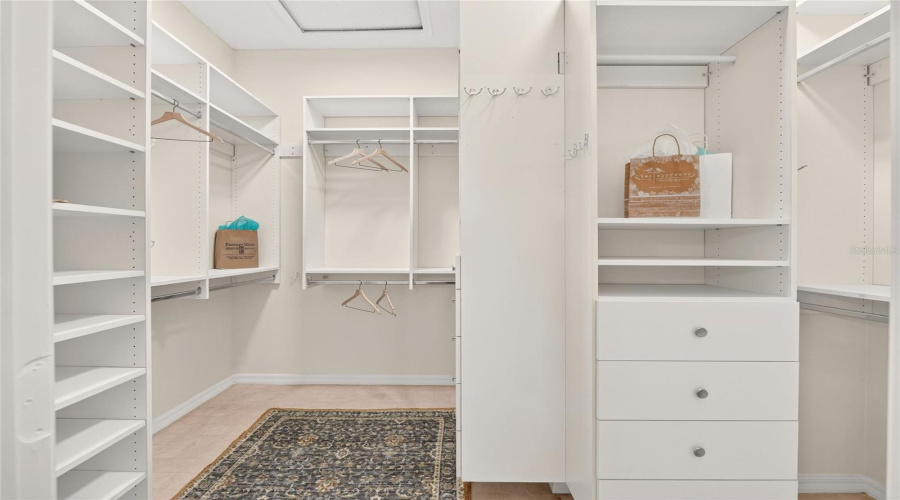 Primary Custom Closet