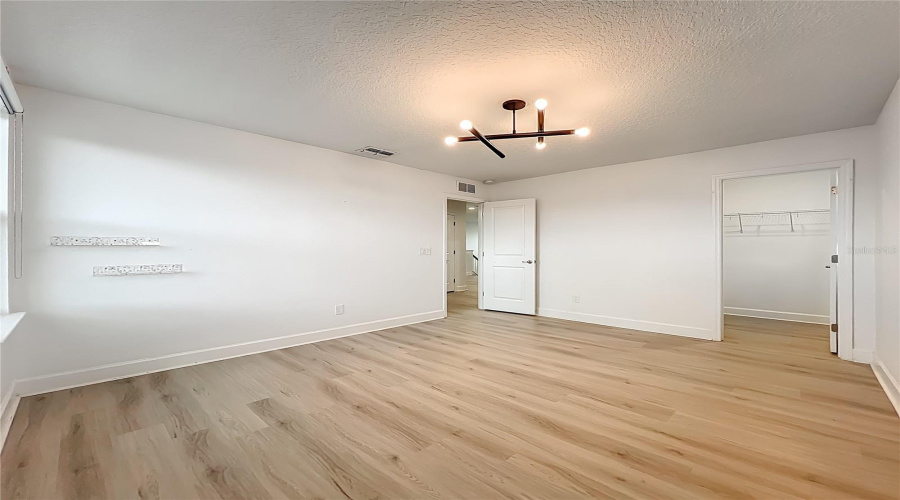 Upstairs Bedroom W/Walk-In Closet