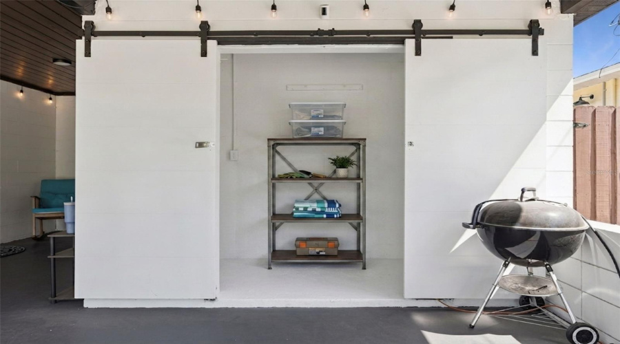 Outdoor Storage Closet