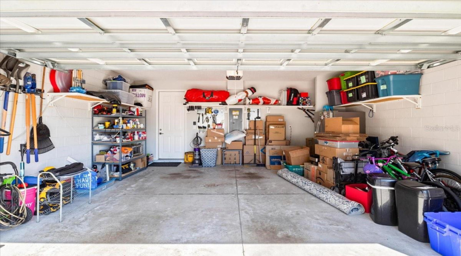 2 Car Garage With Wifi Enabled Garage Door Opener