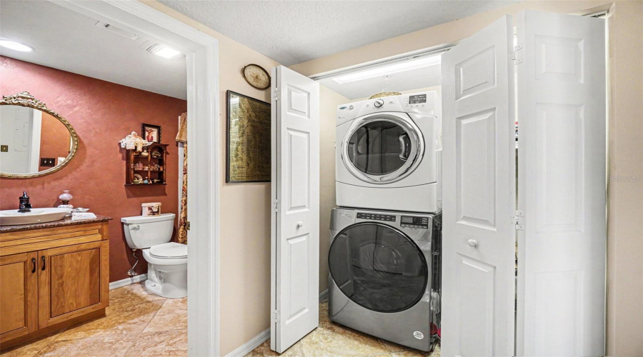 Laundry Space, Storage On Right Side