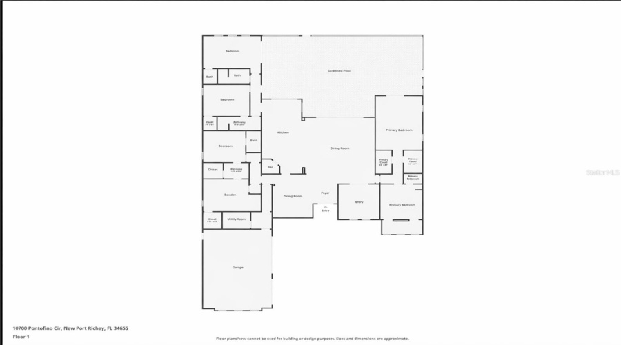 Trinity, Florida 34655, 5 Bedroom Bedrooms, ,4 Bathroombathrooms,Residential,For Sale,Pontofino,0,Mfrtb8470103
