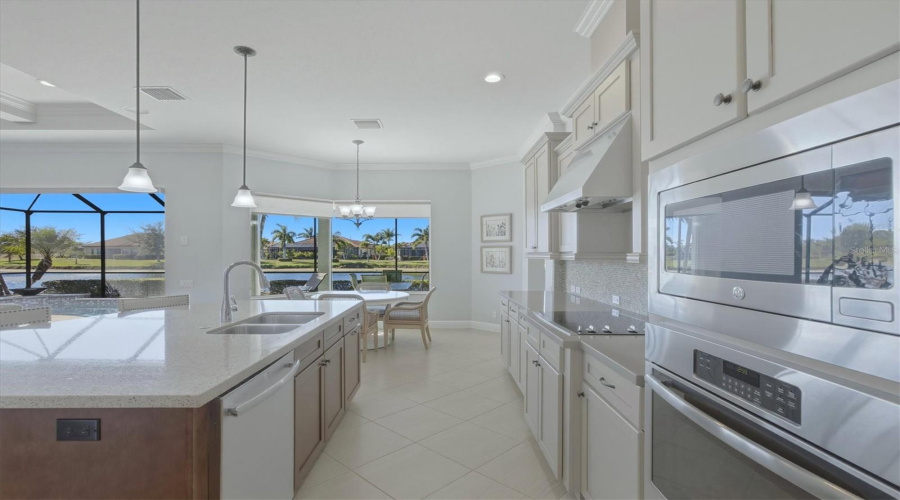 Kitchen With Buffet Kitchen Island