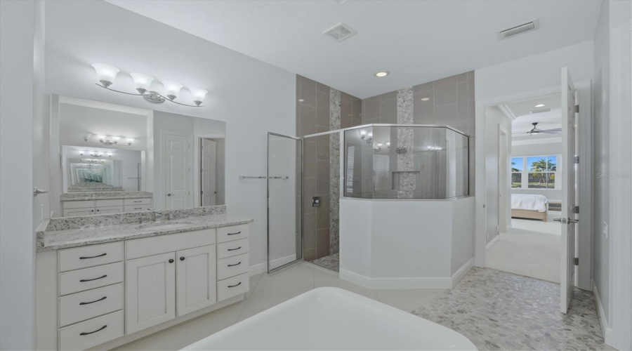 Oversized Shower In Primary Bath