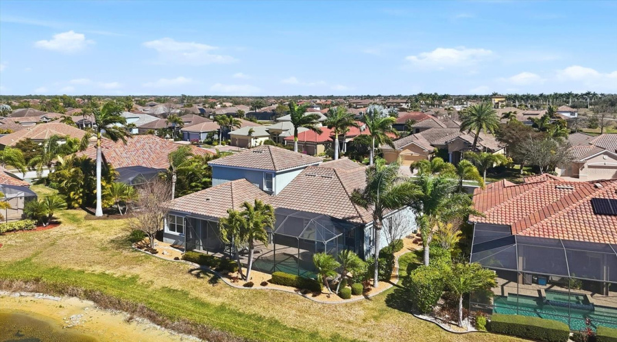 Aerial View Of Rear Property