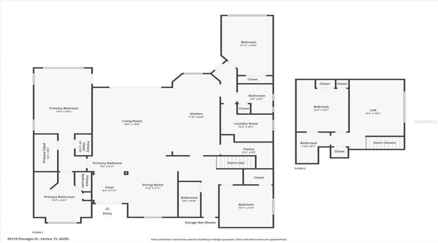 Floor Plan 1St &Amp; 2Nd Floors