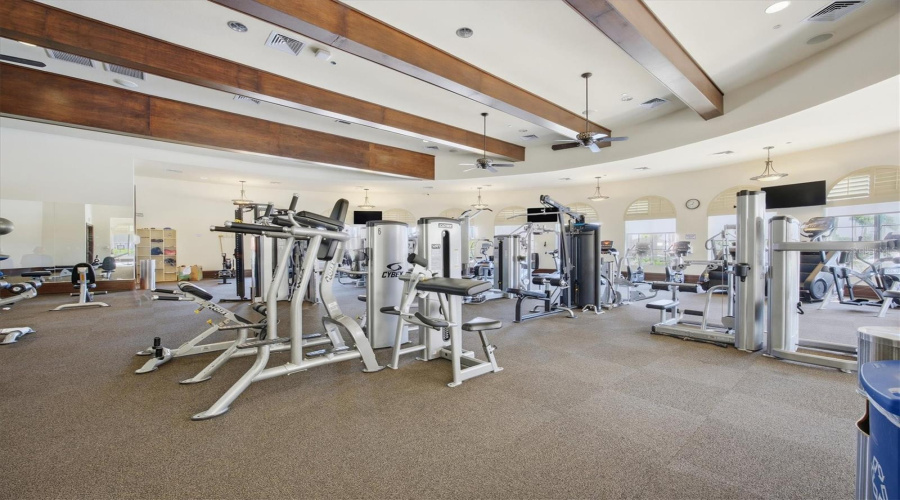 Fitness Equipment At Clubhouse