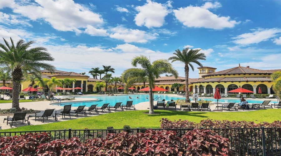 Elegant Clubhouse And Heated Saltwater Community Pool