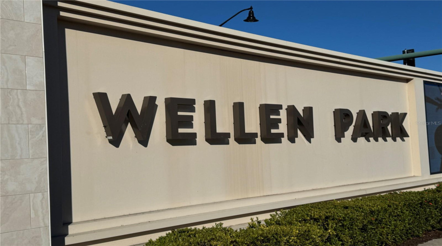 Wellen Park Entrance Sign