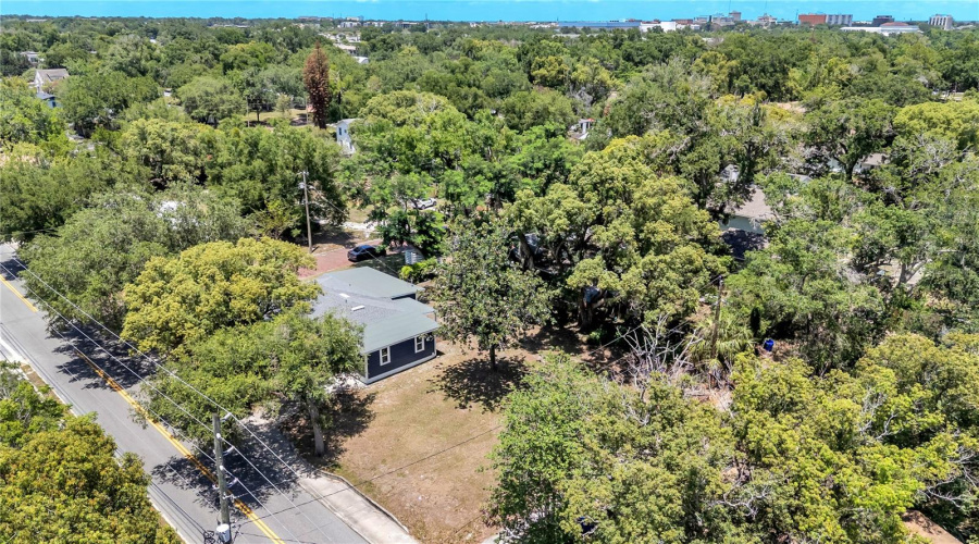 Double Lot To Right Of Home