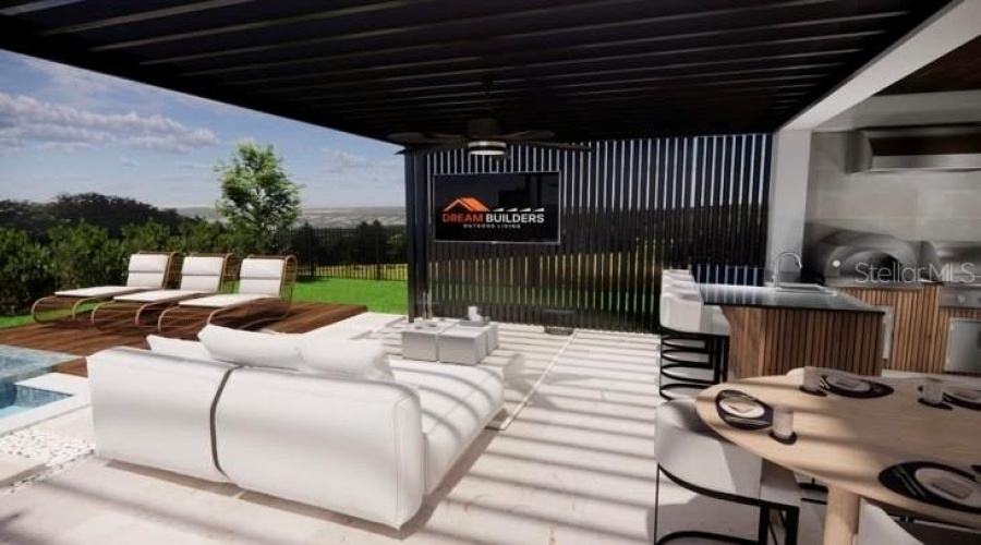 Virtual Rendering – Pool Not Currently Installed.