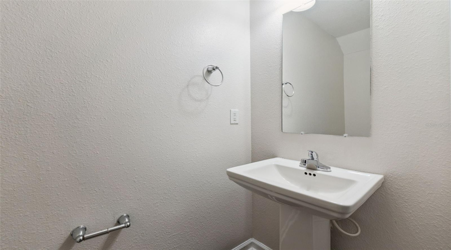 1/2 Bath, First Floor